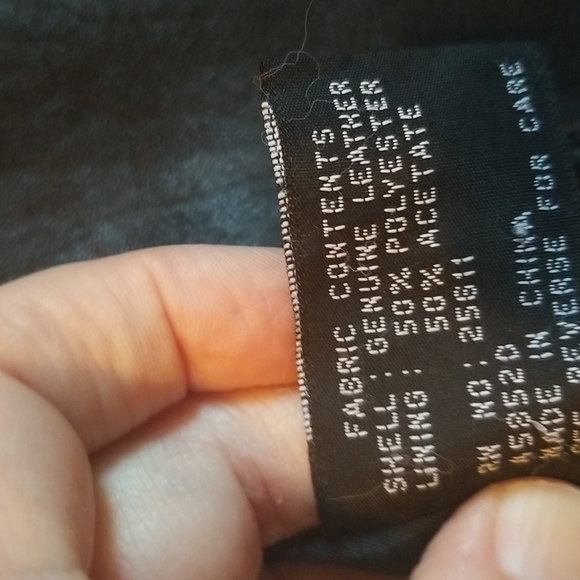 Black Leather jacket - Picture 4 of 4